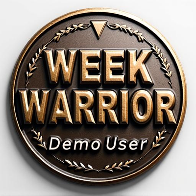 Week Warrior Badge
